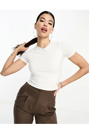 Fashionkilla Sculpted fitted T-shirt in