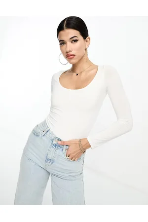 Fashionkilla Sculpted scoop neck bodysuit in