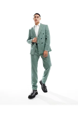 Twisted Tailor Morrison check suit pants in