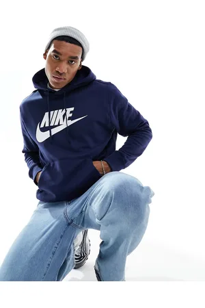 Nike Club logo hoodie in