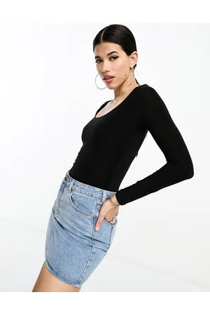 Fashionkilla Sculpted scoop neck bodysuit in