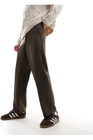 ASOS Smart wide leg wool mix pants