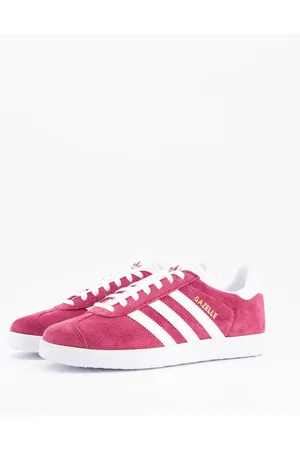 adidas Heritage gazelle sneakers in burgundy