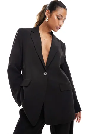 NA-KD Single breasted blazer in - part of a set