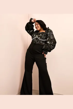 ASOS Curve sexy flare pants in