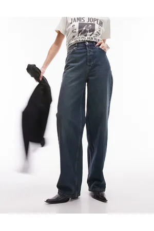 Topshop Oversized Mom jeans in dusty