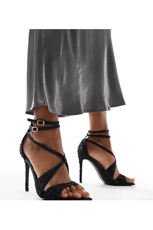 Public Desire Exclusive Moana embellished high heeled sandals in