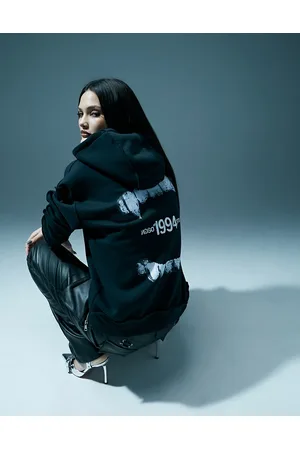 Murci Oversized design studio motif hoodie in