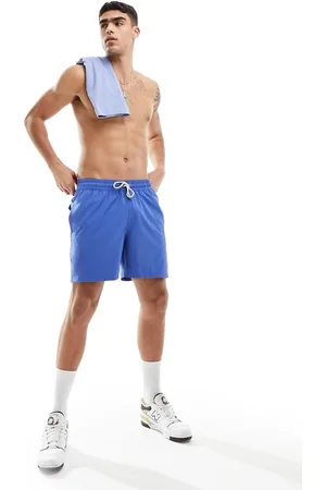 Ralph Lauren Traveler icon logo swim shorts in light