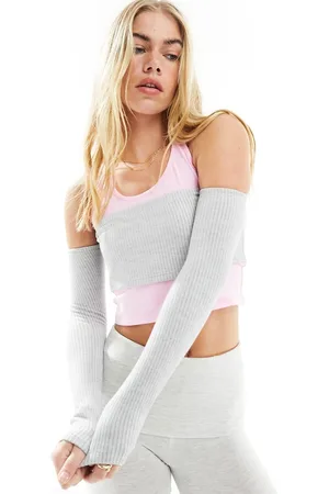 ASOS Double layer ballet top in pink