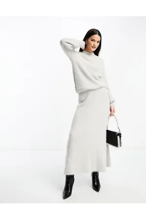 Y.A.S Y.A.S fluffy maxi skirt in - part of a set