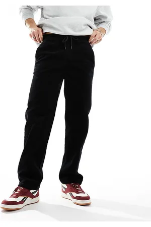 Only & Sons Loose fit cord pants with elasticated waist in