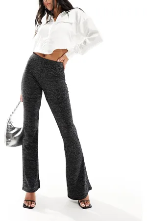 ONLY Flared pants in glitter
