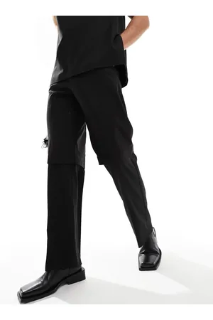 ASOS Smart slim two layer wide suit pants in - part of a set
