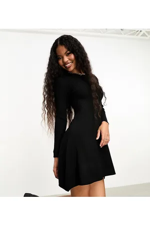 ONLY Mini knit skater dress in