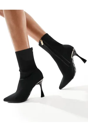 River Island Knitted ankle boot in