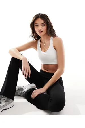 New Balance Active sports bra with cross back straps in