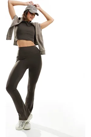 ASOS Slim kick flare leggings in soft touch fabric in
