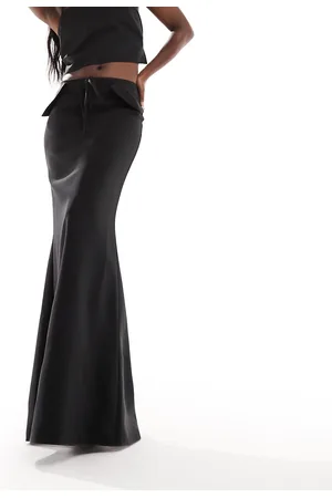 ASOS Minimal low rise maxi skirt in - part of a set