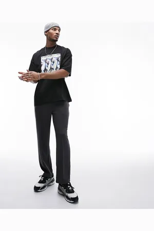 Topman Extreme oversized fit T-shirt with blurred horse print in