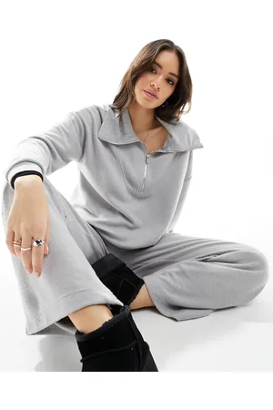 Miss Selfridge Zip detail super soft sweat in - part of a set
