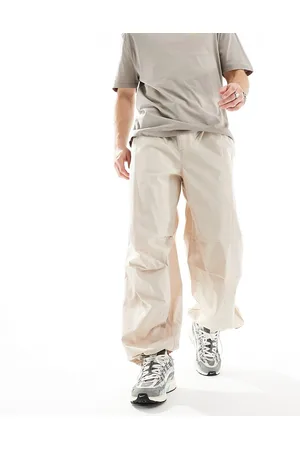 River Island Parachute pant in stone
