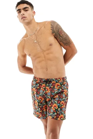 Pretty Green Avalon floral swim shorts in with all over print