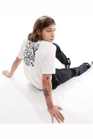 G-Star T-shirt in with chest and back print