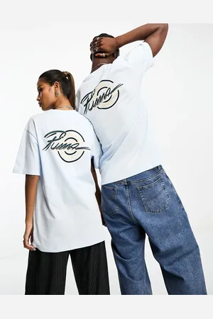 PUMA Baseball archive graphic print T-shirt in light