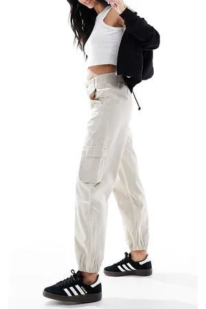 Pantalones cargo bershka online mujer