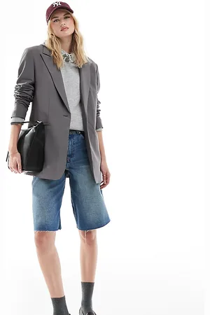 ASOS Tall single breasted blazer in
