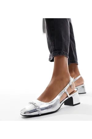 River Island Slingback block heel in