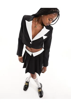 Extro & Vert Tailored cropped blazer in - part of a set