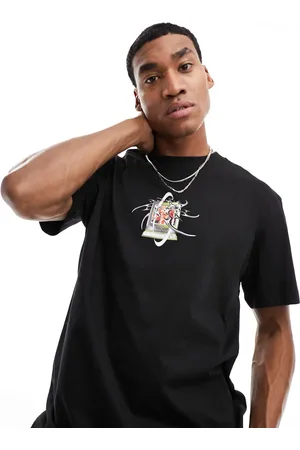 Weekday Oversized T-shirt with computer graphic print in