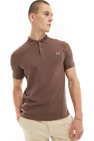 Fred Perry Plain polo in maroon