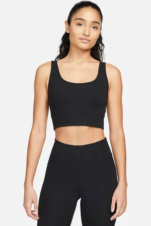 Nike Dri-FIT One Luxe ribbed tank top in