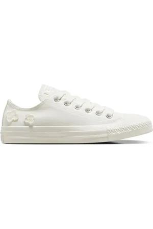 Converse Chuck Taylor All Star sneakers with flower embroidery in