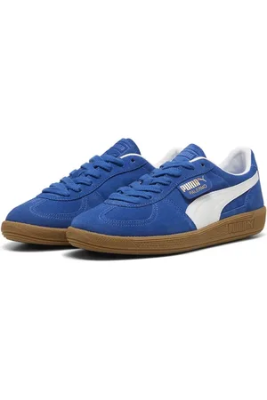 PUMA Palermo sneakers in with white detail