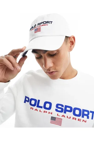 Ralph Lauren Sport Capsule logo twill baseball cap in