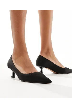 ASOS Street kitten heeled shoes in