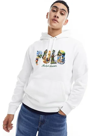 Ralph Lauren Floral logo print hoodie in