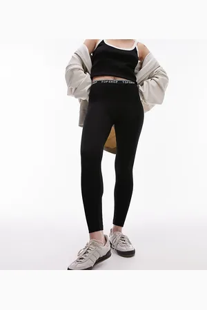 Topshop Branded elastic legging in