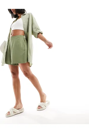 ASOS Flippy shorts in khaki