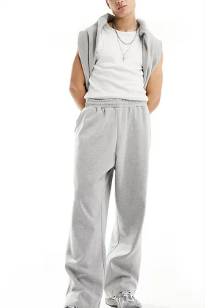 COLLUSION Relaxed skate sweatpants in heather