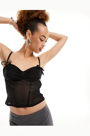 Lioness Bow detail cami top in