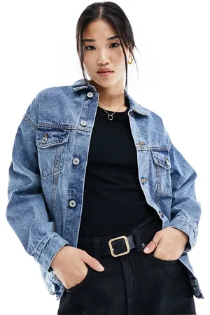 Cotton On Cotton On oversized denim jacket in vintage wash