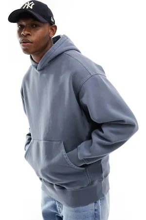 Cotton On Cotton On relaxed hoodie in dusty denim jersey