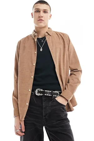 AllSaints Lorella shirt in camel