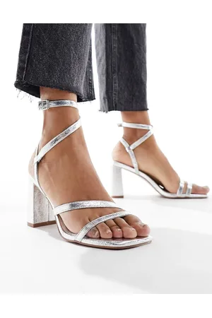 ASOS Hampstead mid heel sandals in