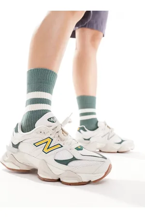 New Balance 9060 sneakers in & green exclusive to ASOS